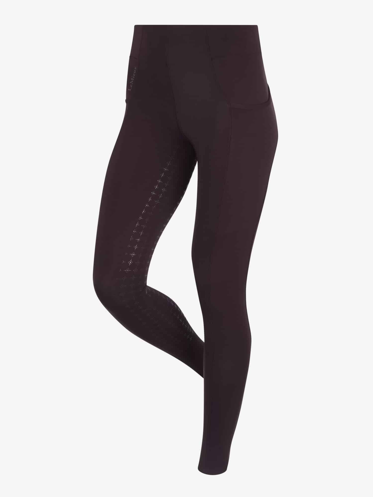 LeMieux Naomi Pull On Breeches - Damson image 0