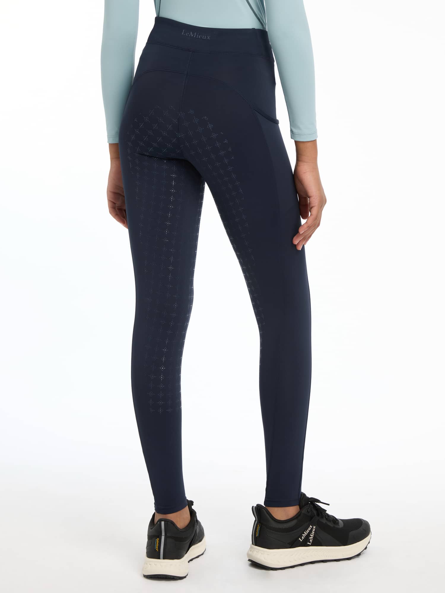 LeMieux Young Rider Orla Pull Ons – Navy image 4