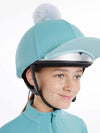 LeMieux Pom Hat Silk - Lagoon/Aqua image 1