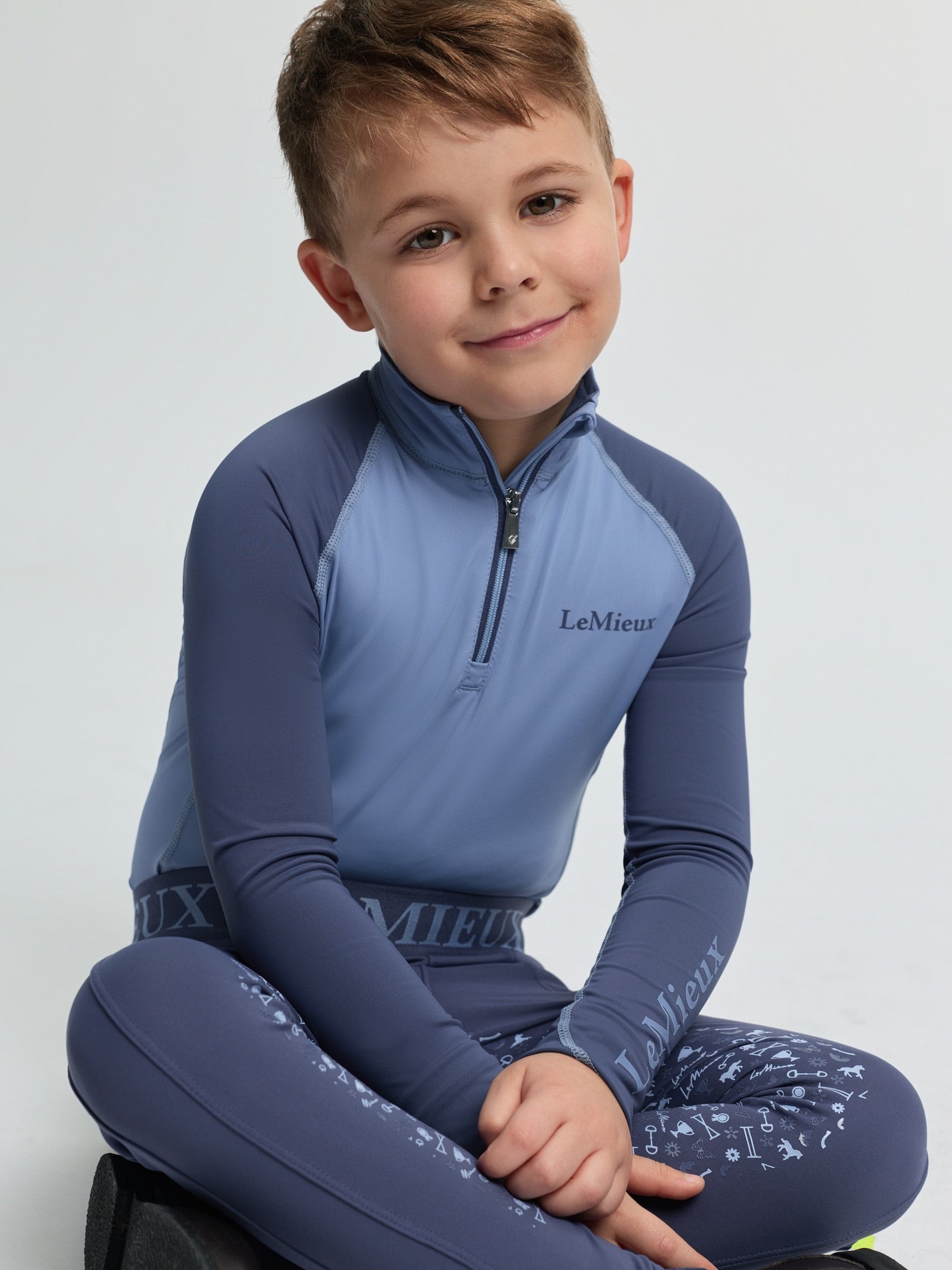 LeMieux Mini Base Layer - Powder Blue image 3