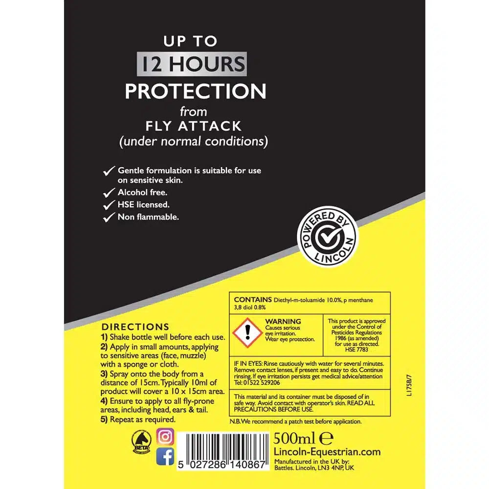 Lincoln Water Based Fly Repellent image 1