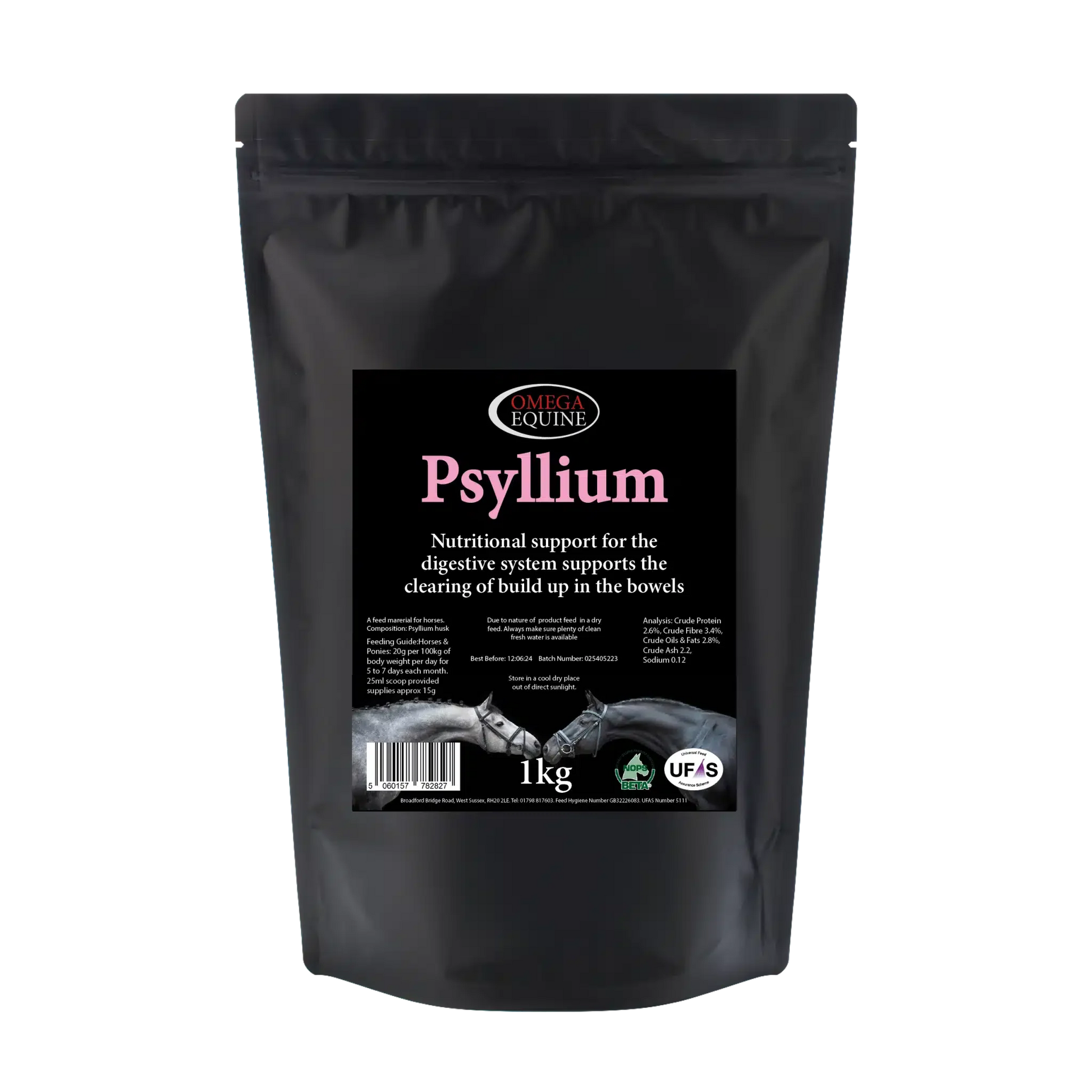 Omega Equine Psyllium - 1 Kg