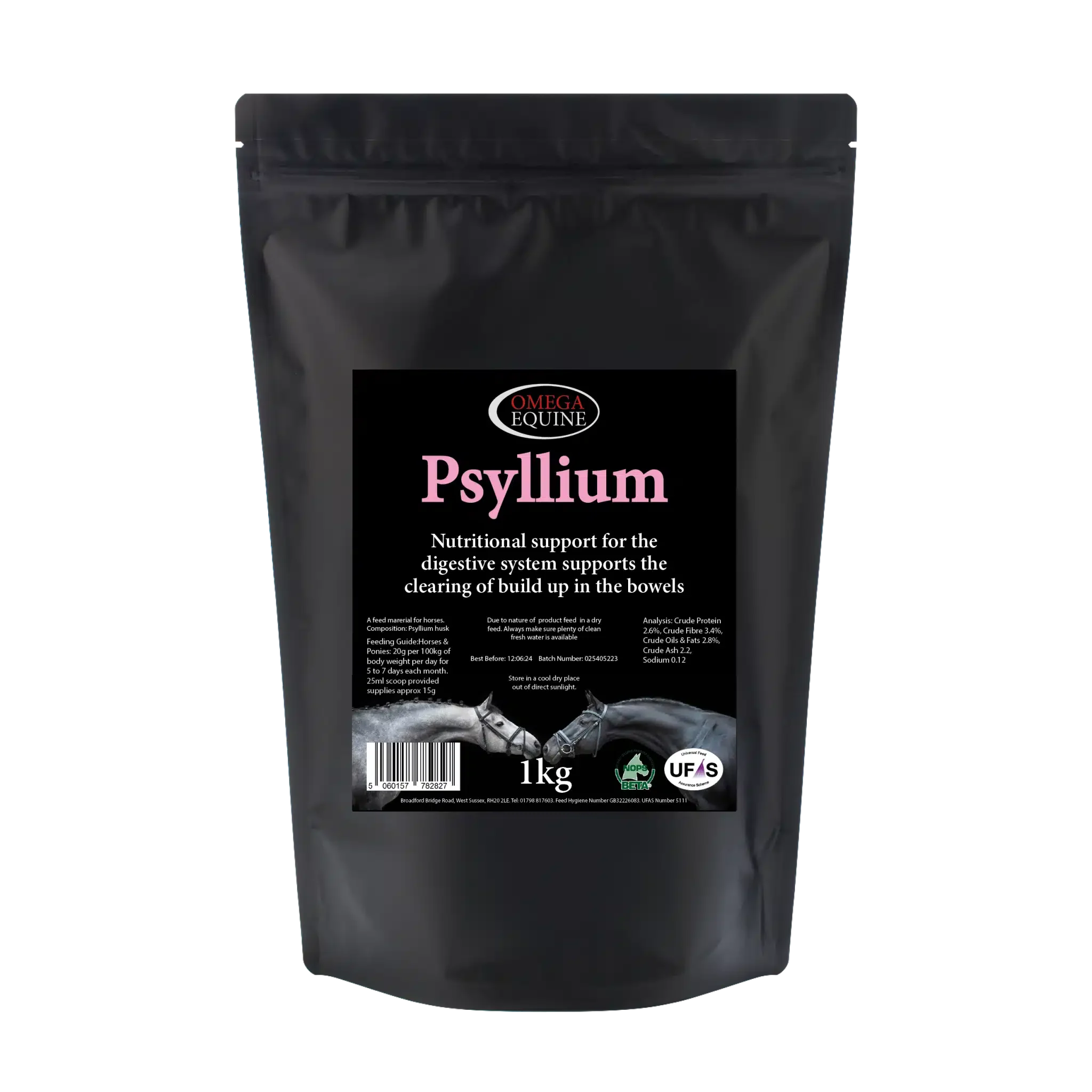 Omega Equine Psyllium - 1 Kg