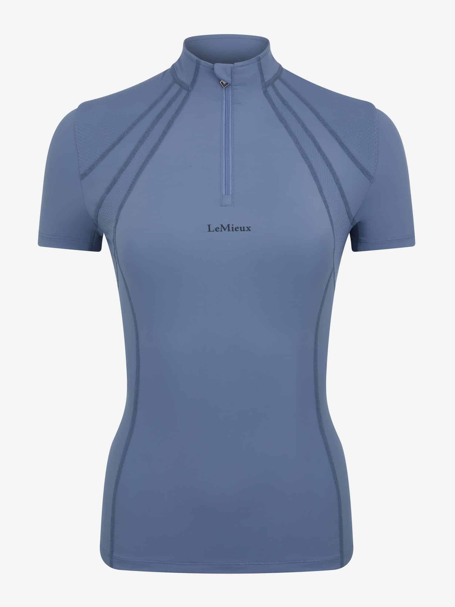 LeMieux Mia Mesh Short Sleeve Base Layer - Ice Blue image 0