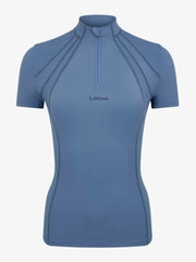 LeMieux Mia Mesh Short Sleeve Base Layer - Ice Blue image 0