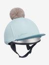 LeMieux Pom Hat Silk - Aqua/Lagoon image 2