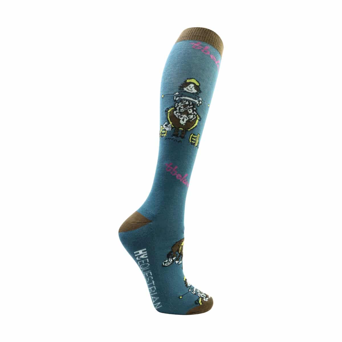 Hy Equestrian Thelwell Collection Pony Friends Socks (Pack of 3) image 2