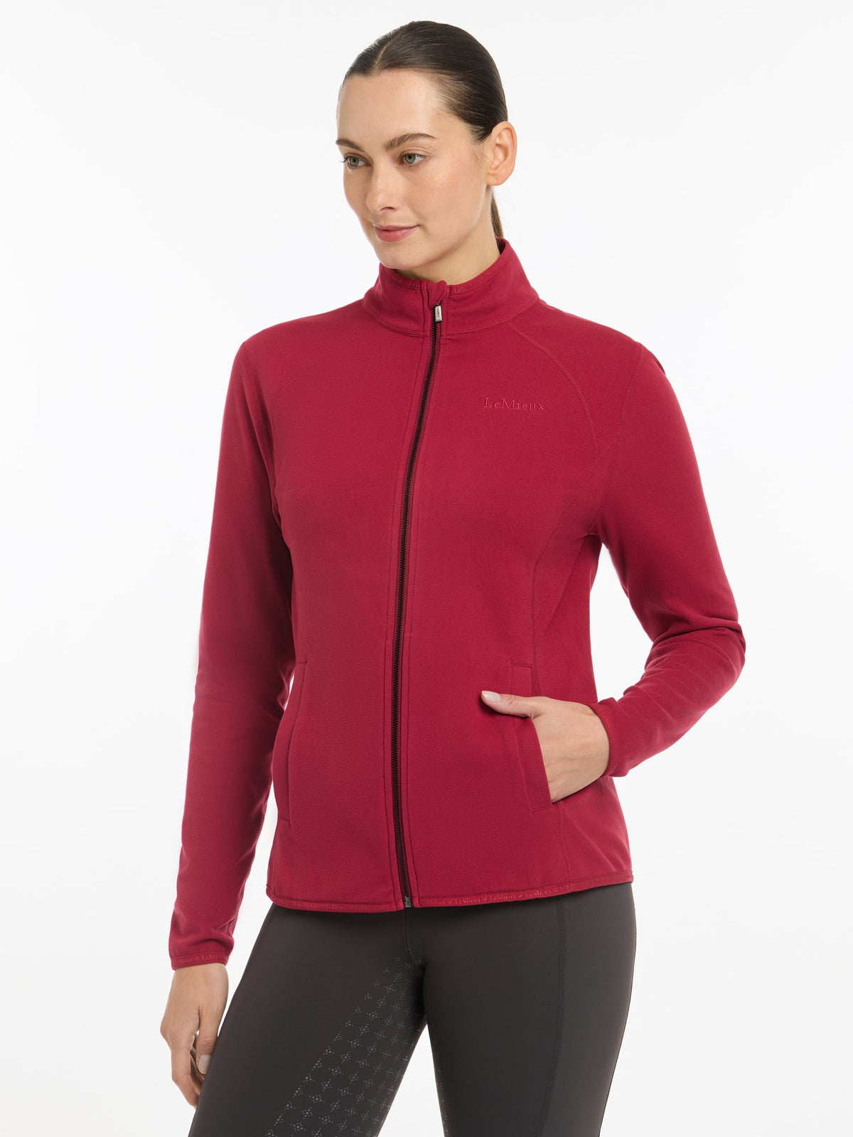 LeMieux Faye Fleece Zip Through - Ember image 5