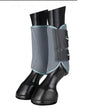 LeMieux Carbon Mesh Wrap Boots - Blue/Grey image 0