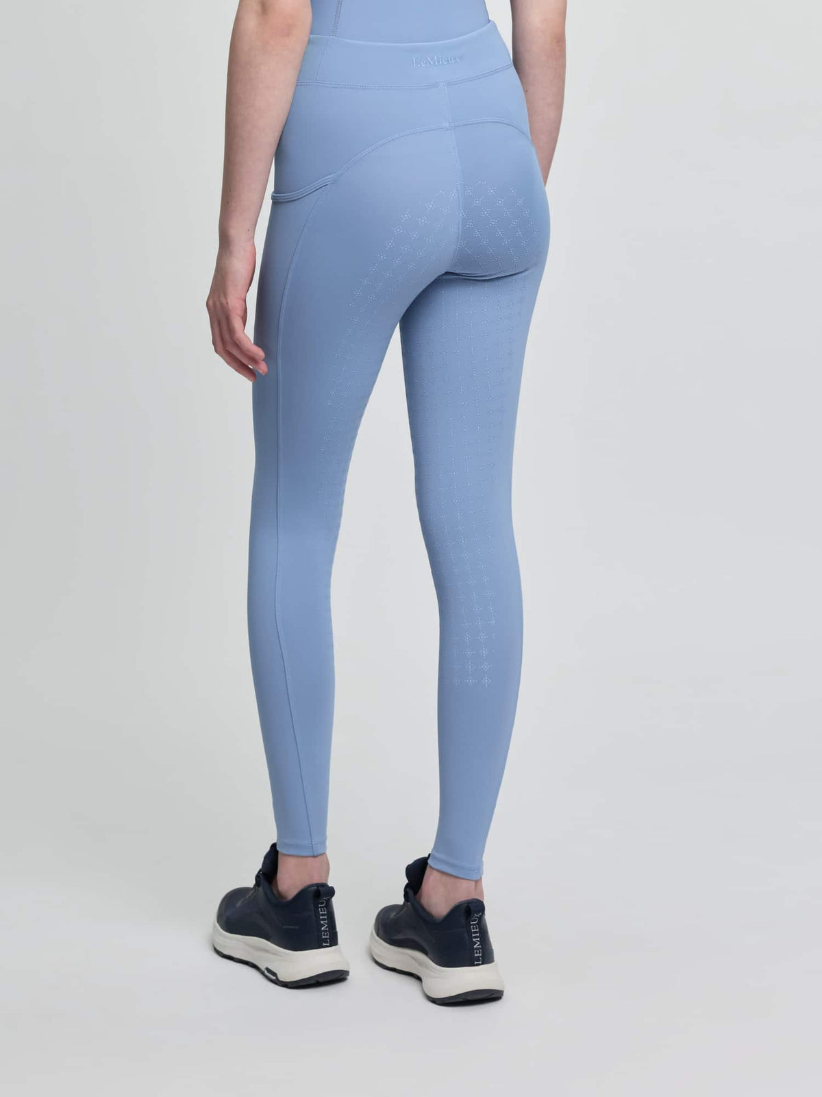 LeMieux Young Rider Orla Pull On Breech - Powder Blue image 3