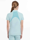 LeMieux Young Rider Short Sleeve Mia Mesh Base Layer - Aqua image 1