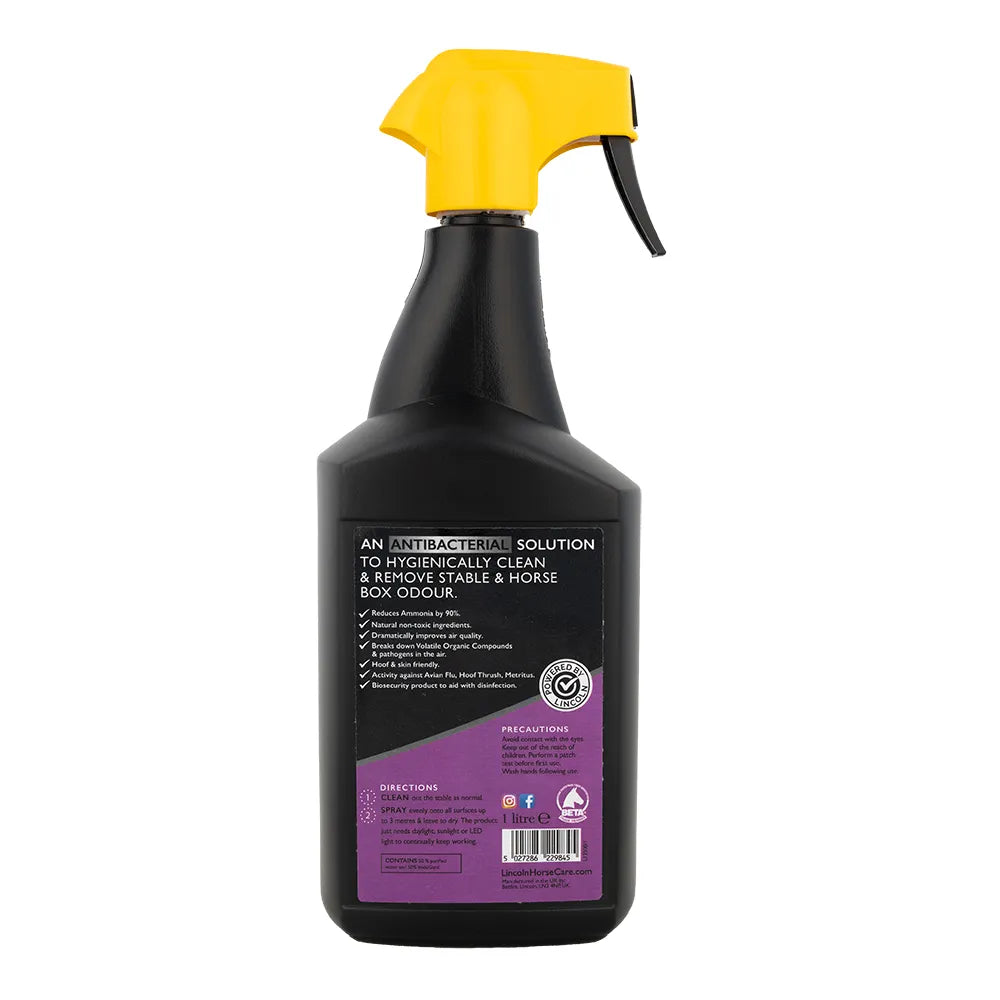Lincoln InvisiGard Stable Deodoriser & Sanitiser Spray image 1