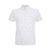 LeMieux Mini Bella Show Shirt - White/Ponies image 0