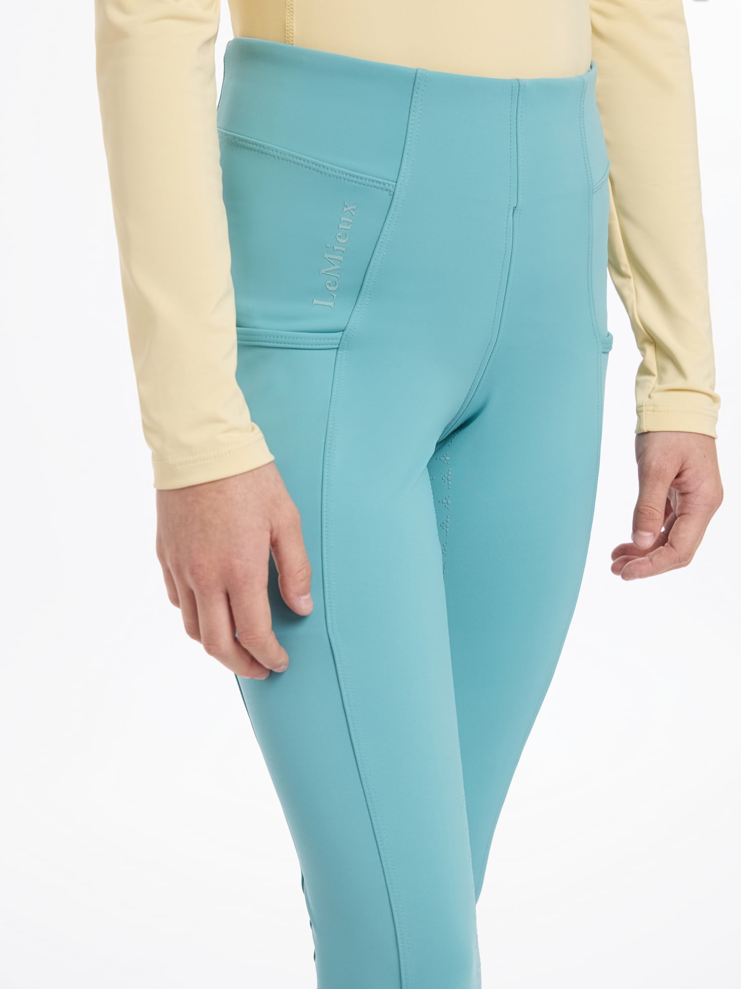 LeMieux Young Rider Orla Pull Ons - Lagoon image 4