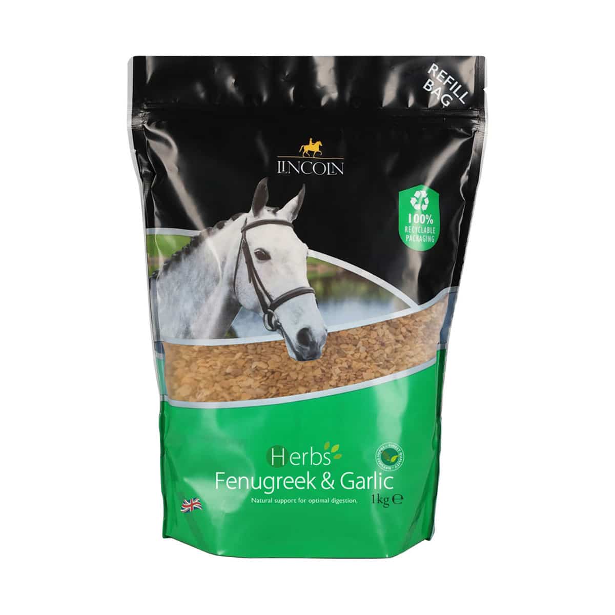 Lincoln Herbs Fenugreek & Garlic - 1kg Refill Pouch image