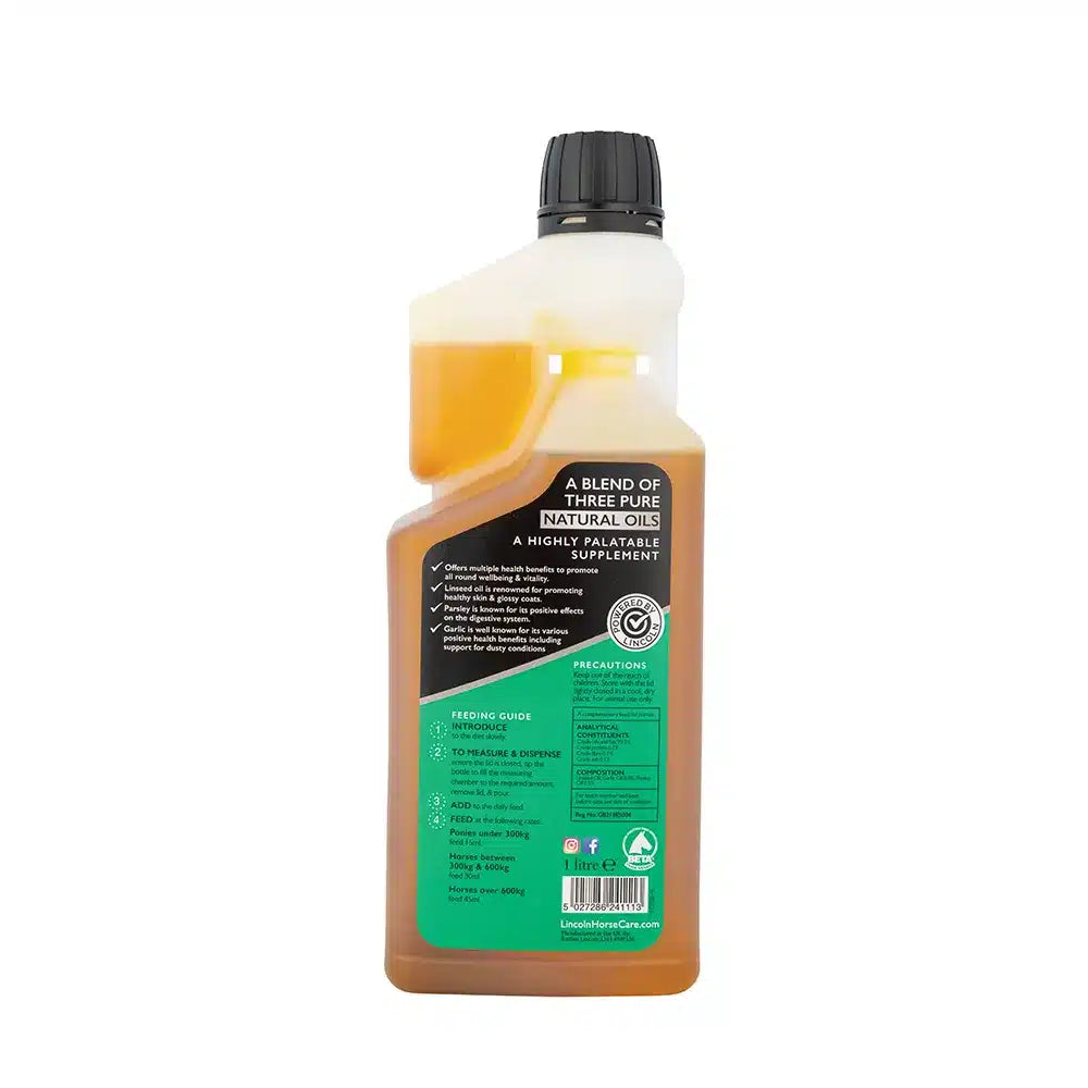 Lincoln Garlic, Parsley & Linseed Oil - 1 Lt