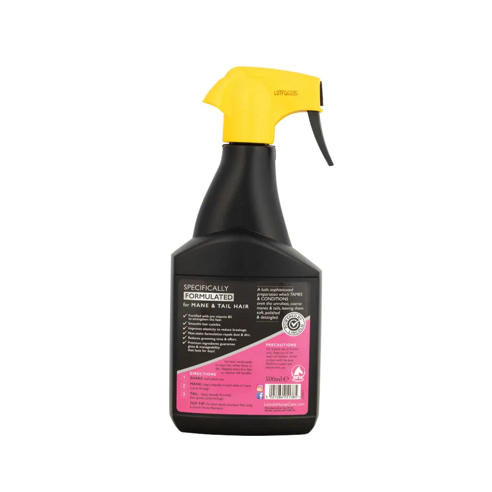 Lincoln Piaffe Mane & Tail Conditioner - Label