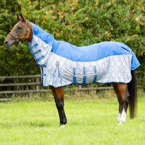Hy Equestrian DefenceX Shield Quagga System Fly Rug