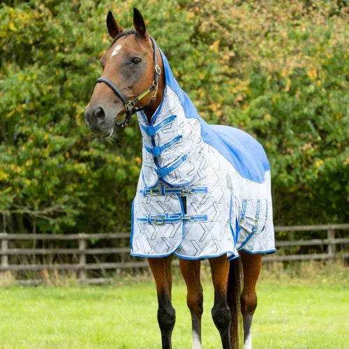Hy Equestrian DefenceX Shield Quagga System Fly Rug