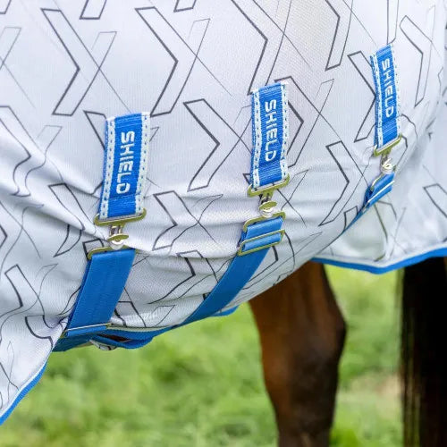 Hy Equestrian DefenceX Shield Quagga System Fly Rug