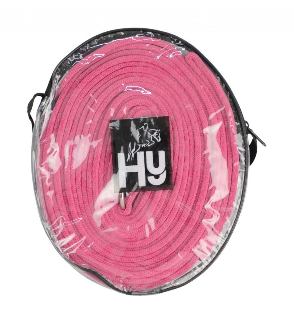 Hy Equestrian Soft Webbing Lunge Rein image 1
