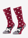 LeMieux Fluffy Character Socks - Razzle image 0