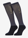 LeMieux Competition Socks 2 pack - Dusk Blue image 2