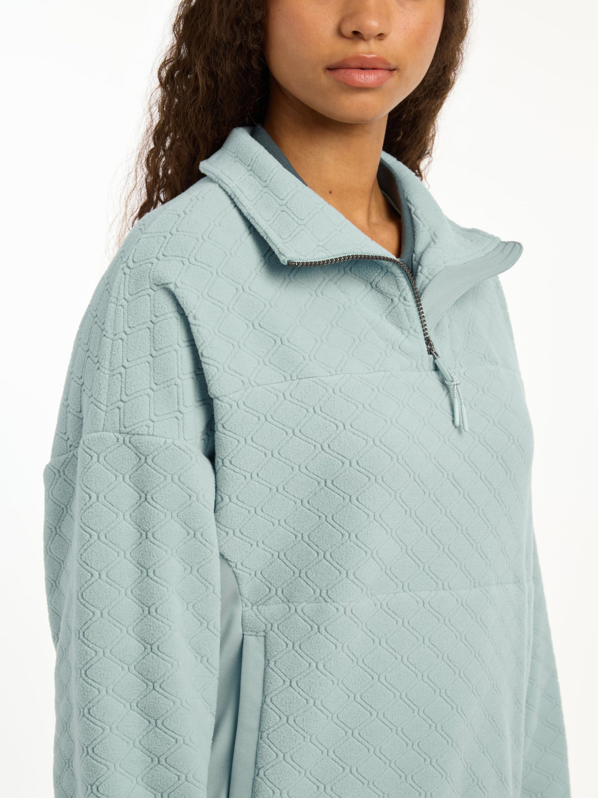 LeMieux Dana Quarter Zip Fleece - Glacier image 4