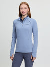 LeMieux Frances Quarter Zip Fleece - Powder Blue image 3