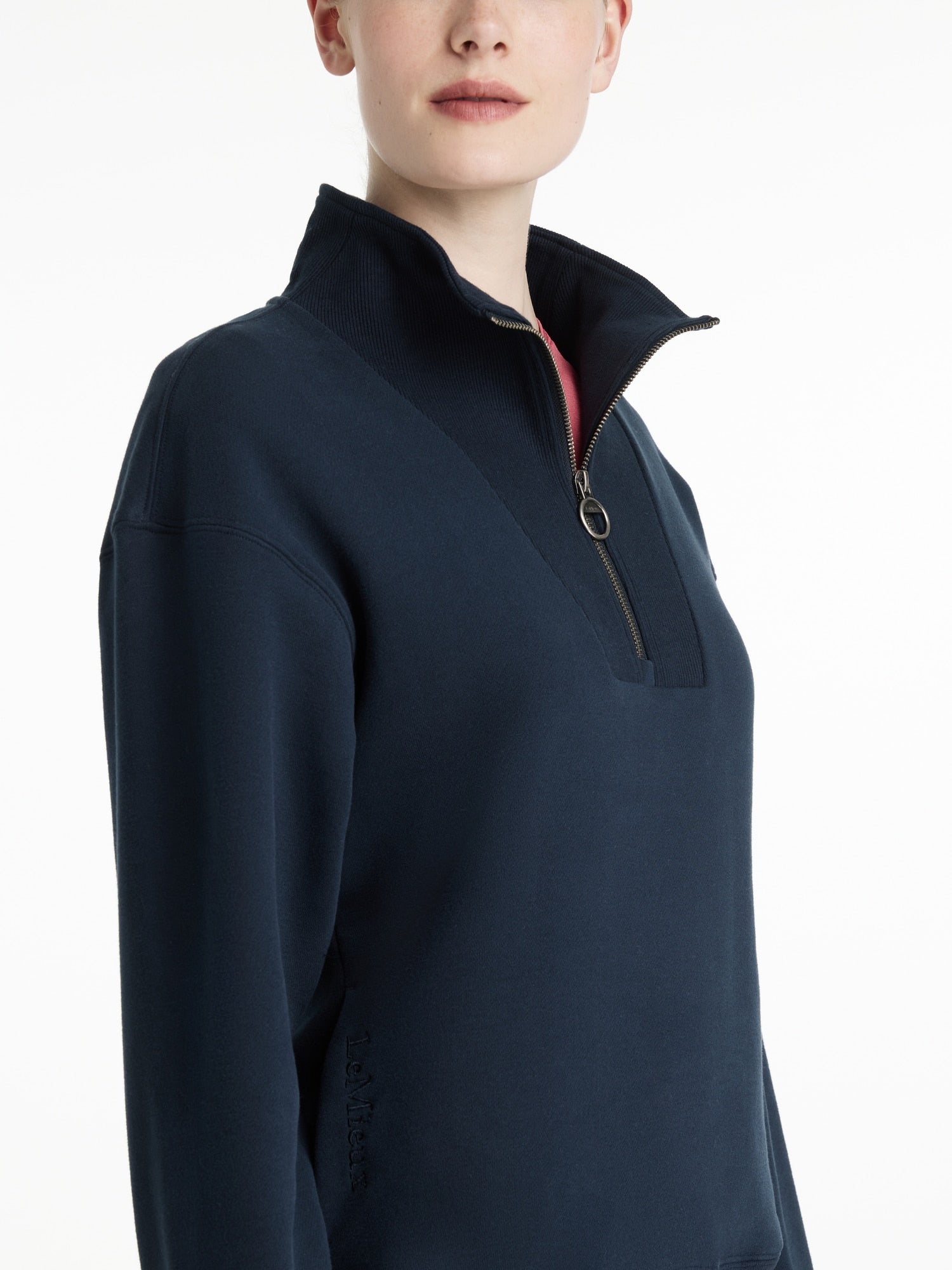 LeMieux Keira Quarter Neck Sweat - Navy image 4