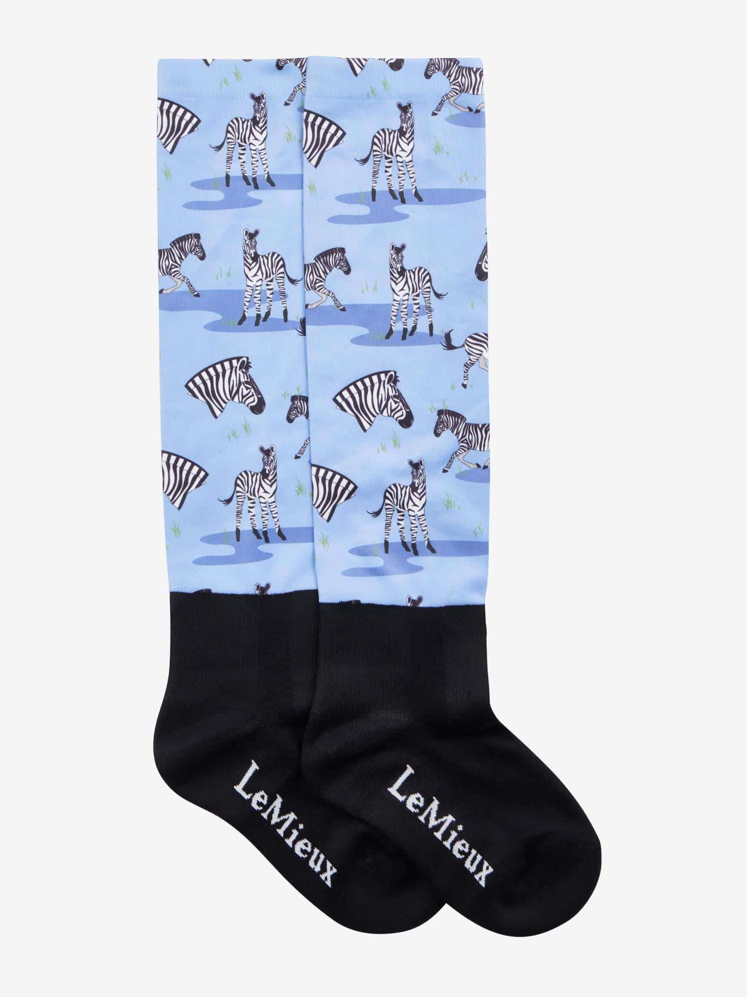 LeMieux Footsie Socks - Zebra image 1