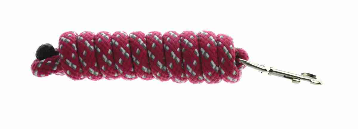 Hy Equestrian Fleck Lead Rope - Hot Pink image