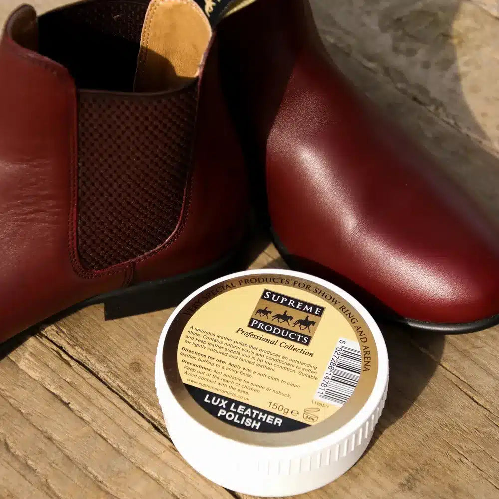 Supreme Products Lux Leather Polish 150g tin