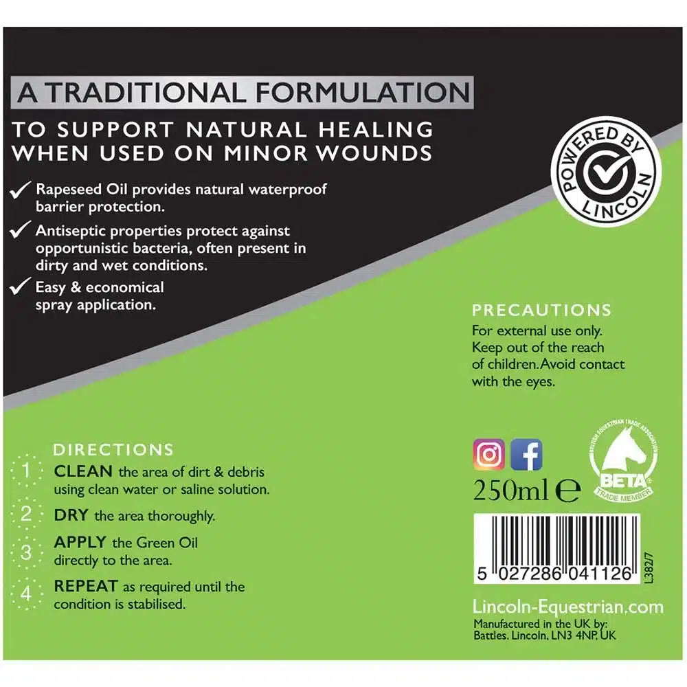 Lincoln Antibacterial Green Oil image 1