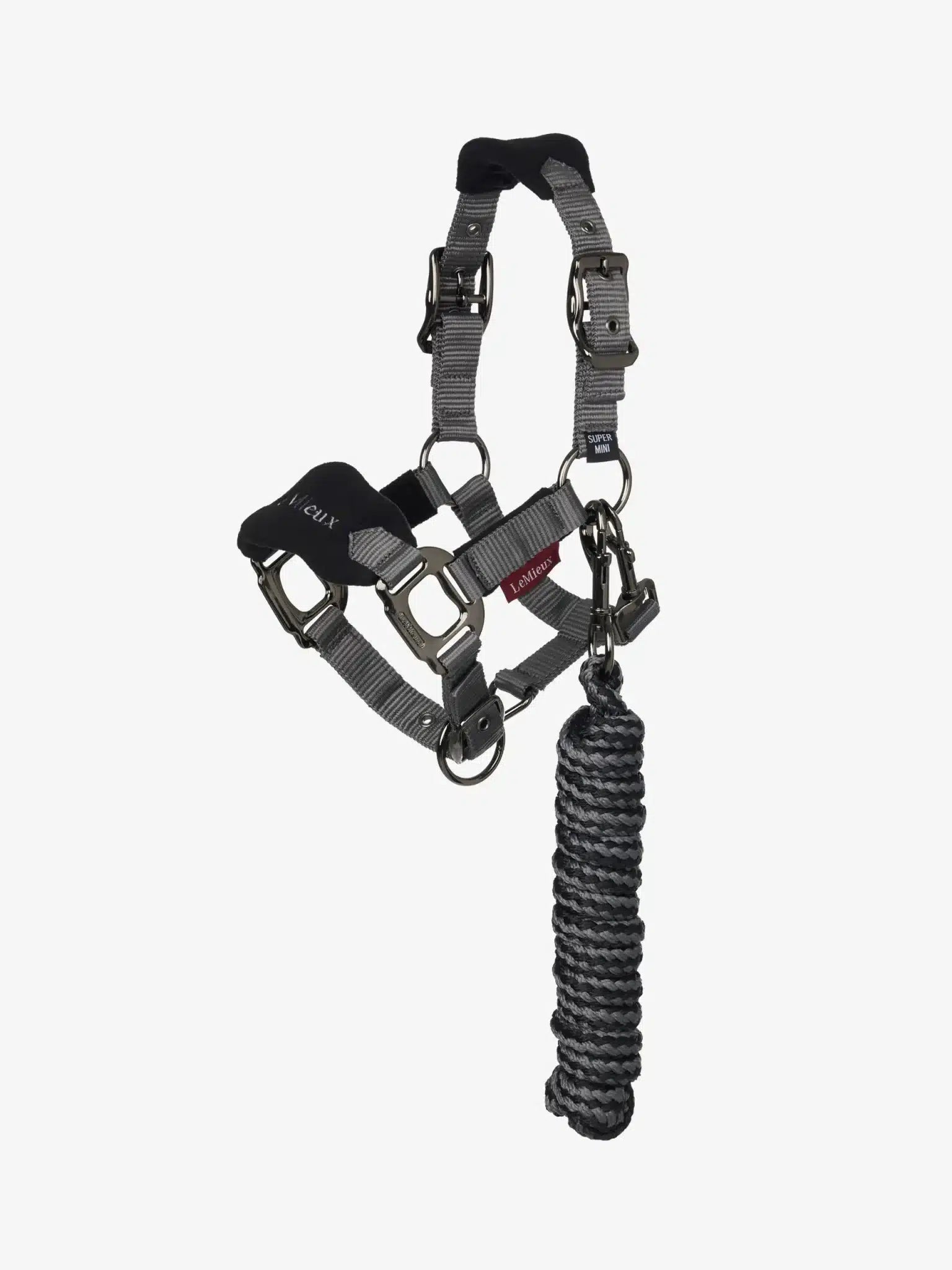 LeMieux Mini Vogue Headcollar & Leadrope – Black image 0