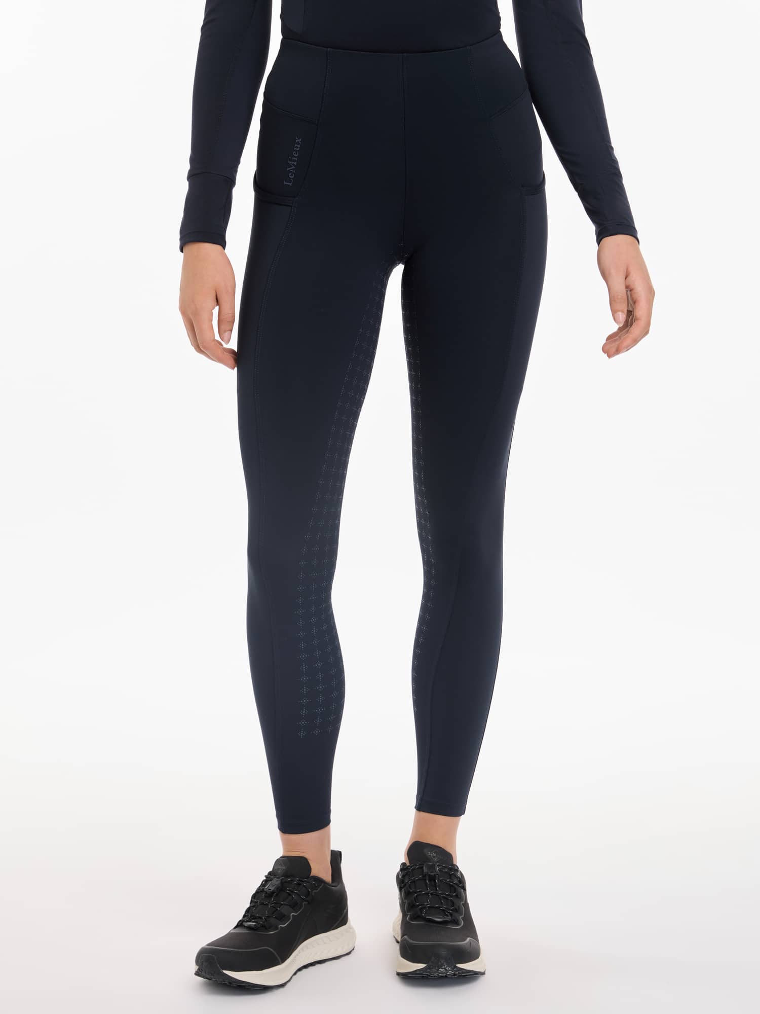 LeMieux Naomi Pull On Breeches - Navy image 2
