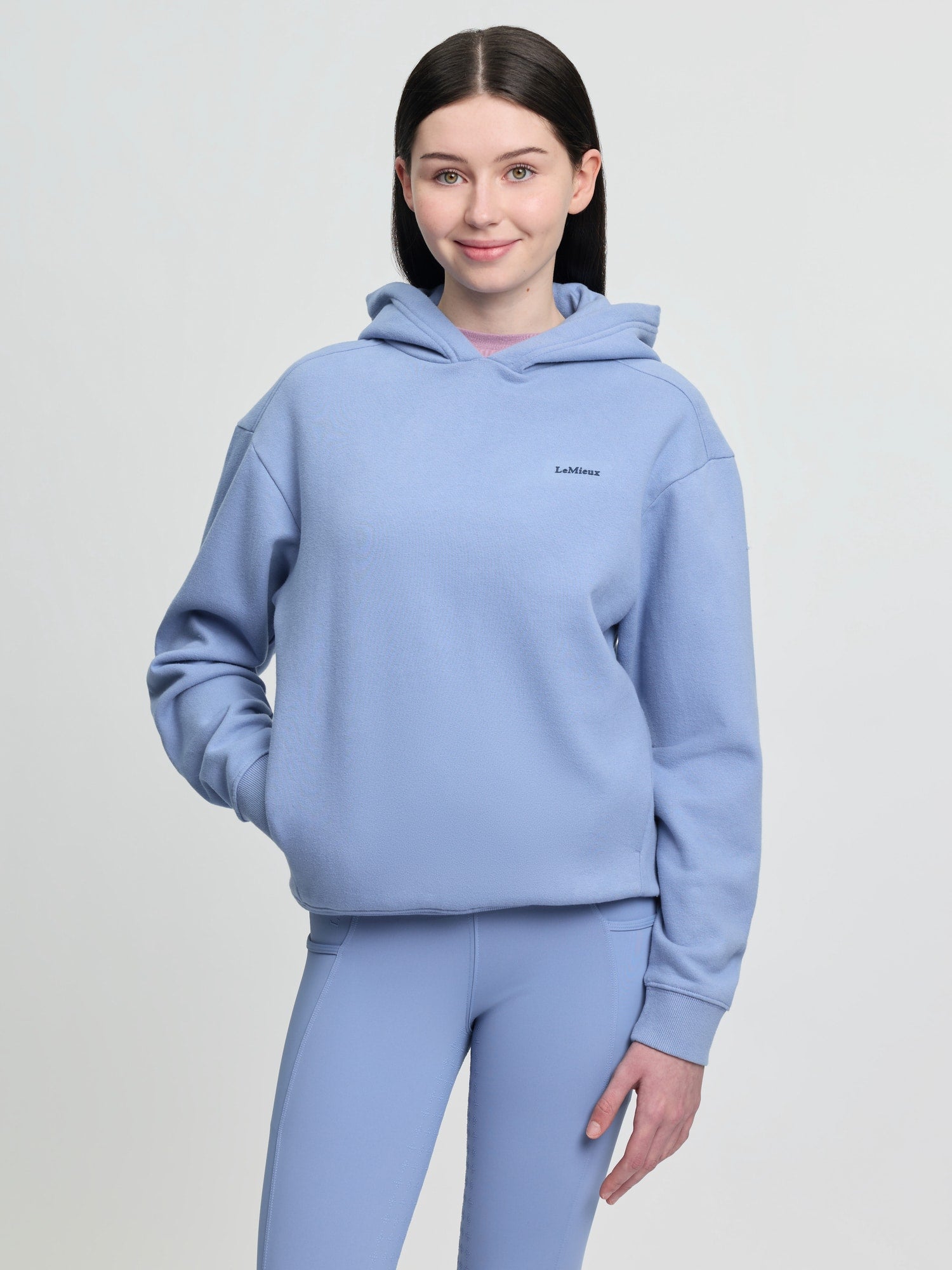 LeMieux Young Rider Sia Hoodie - Powder Blue image 1