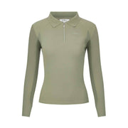 LeMieux Long Sleeve Sport Polo Shirt - Fern image 0