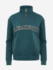 LeMieux Kelsie Quarter Neck Sweat - Jungle image 0