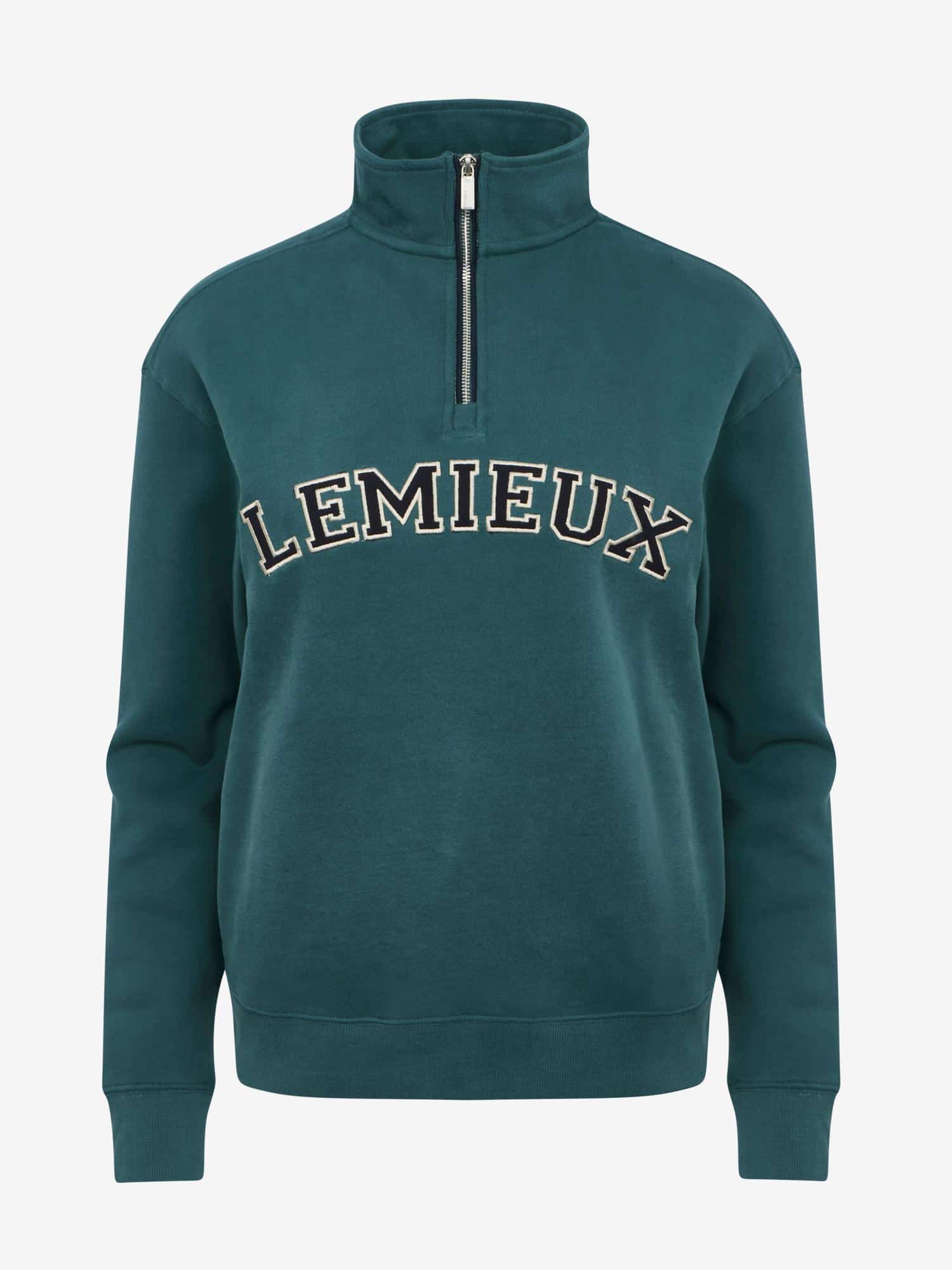 LeMieux Kelsie Quarter Neck Sweat - Jungle image 0
