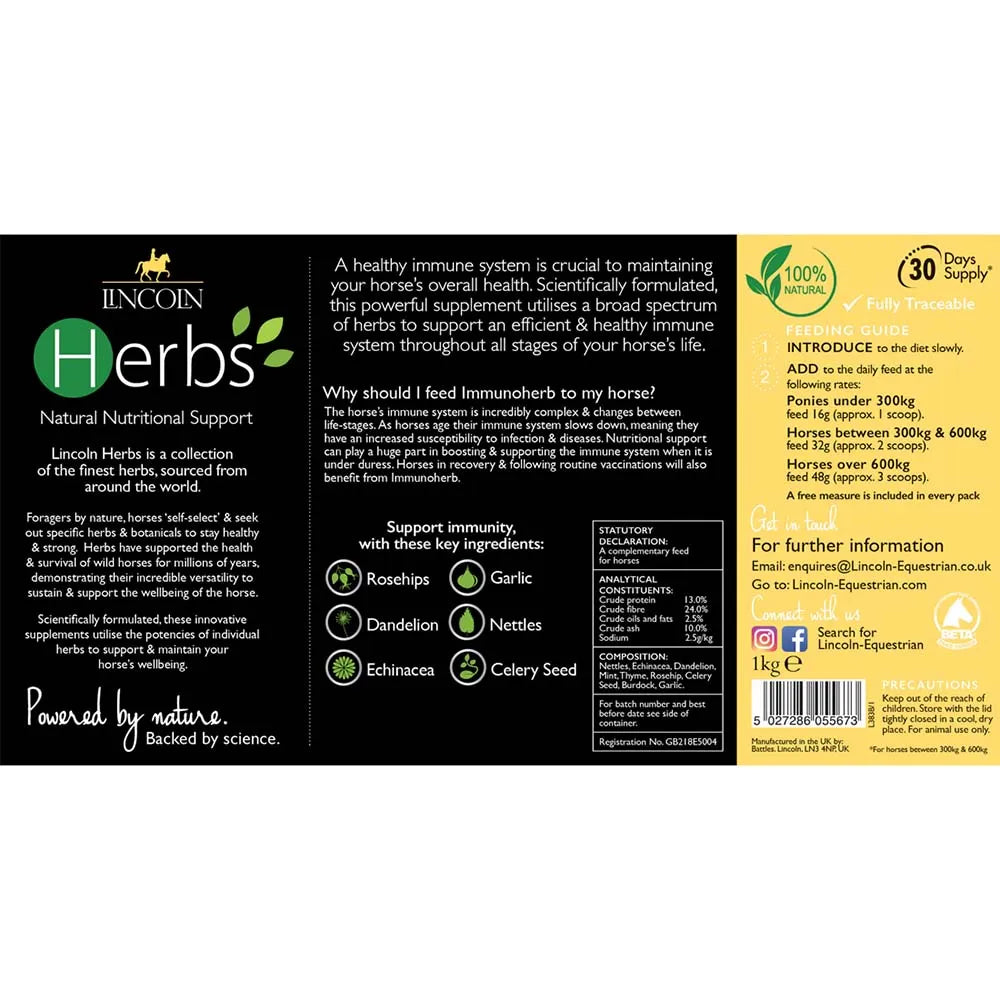Lincoln Herbs Immunoherb image 1