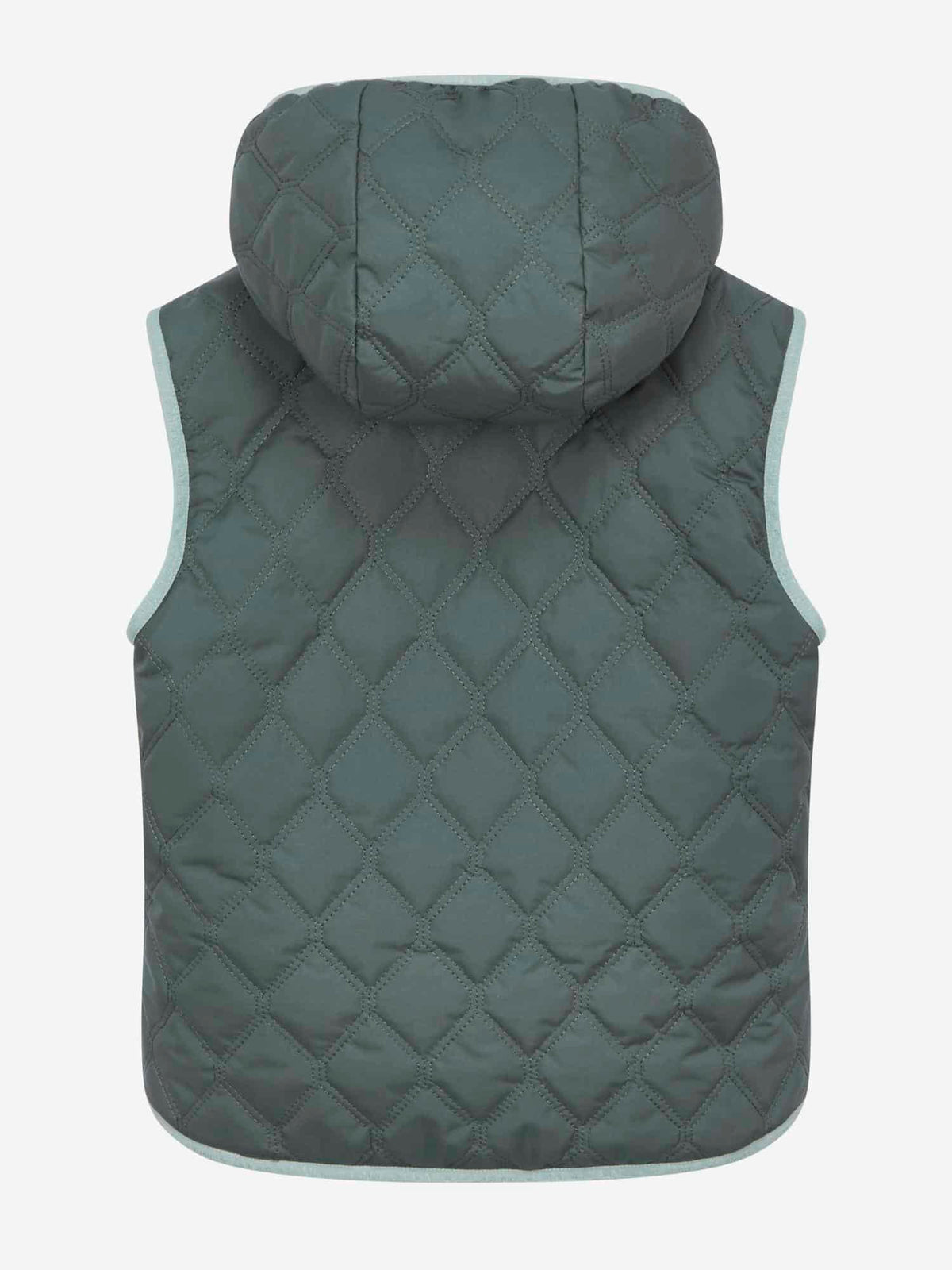 Mini Elsie Reversible Gilet - Petrol image 2