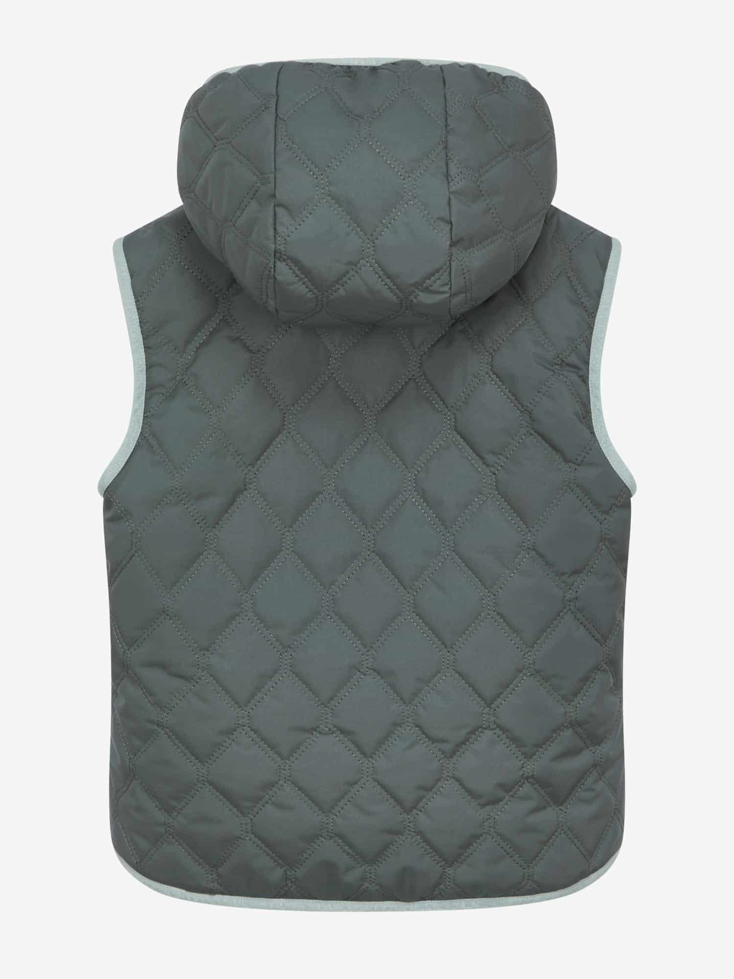 Mini Elsie Reversible Gilet - Petrol image 2