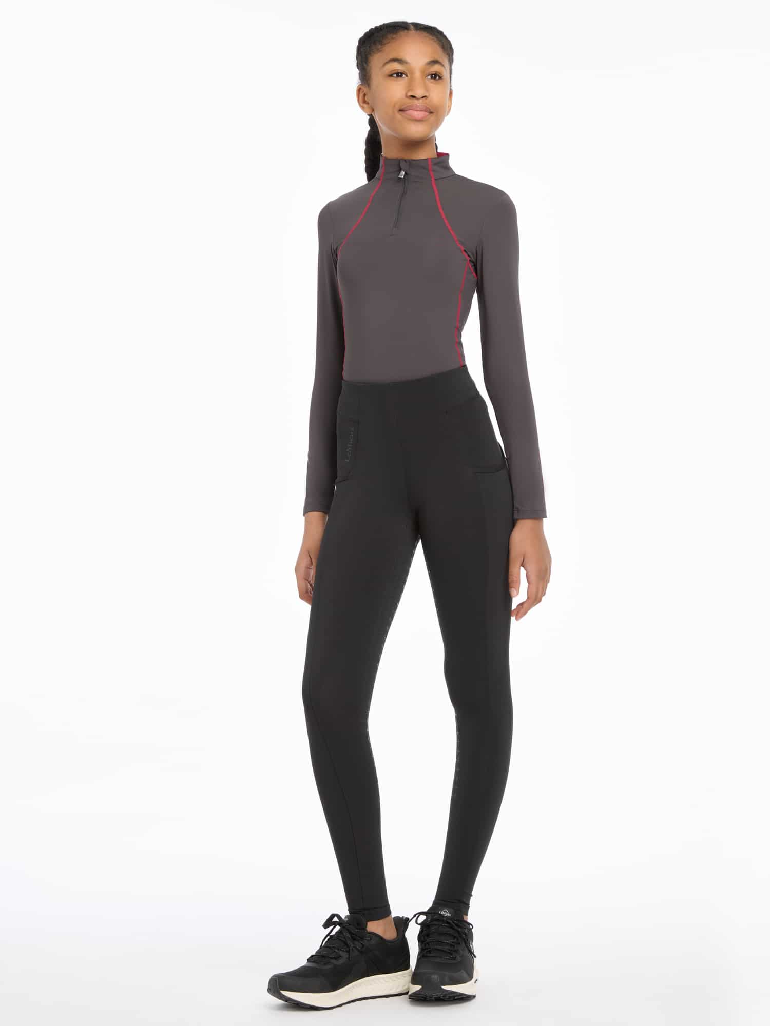 LeMieux Young Rider Orla Pull Ons – Black image 1
