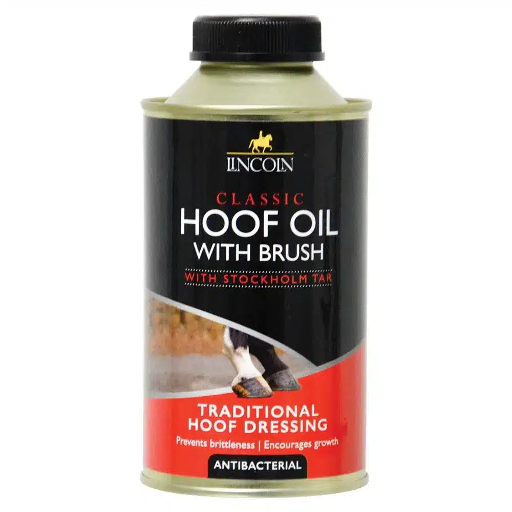 Lincoln Classic Hoof Oil With Brush - 500ml