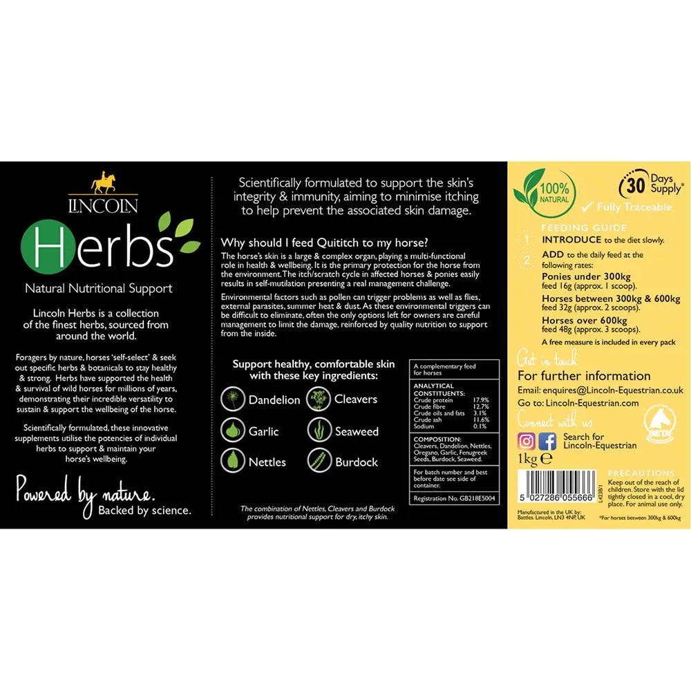 Lincoln Herbs Quititch image 1