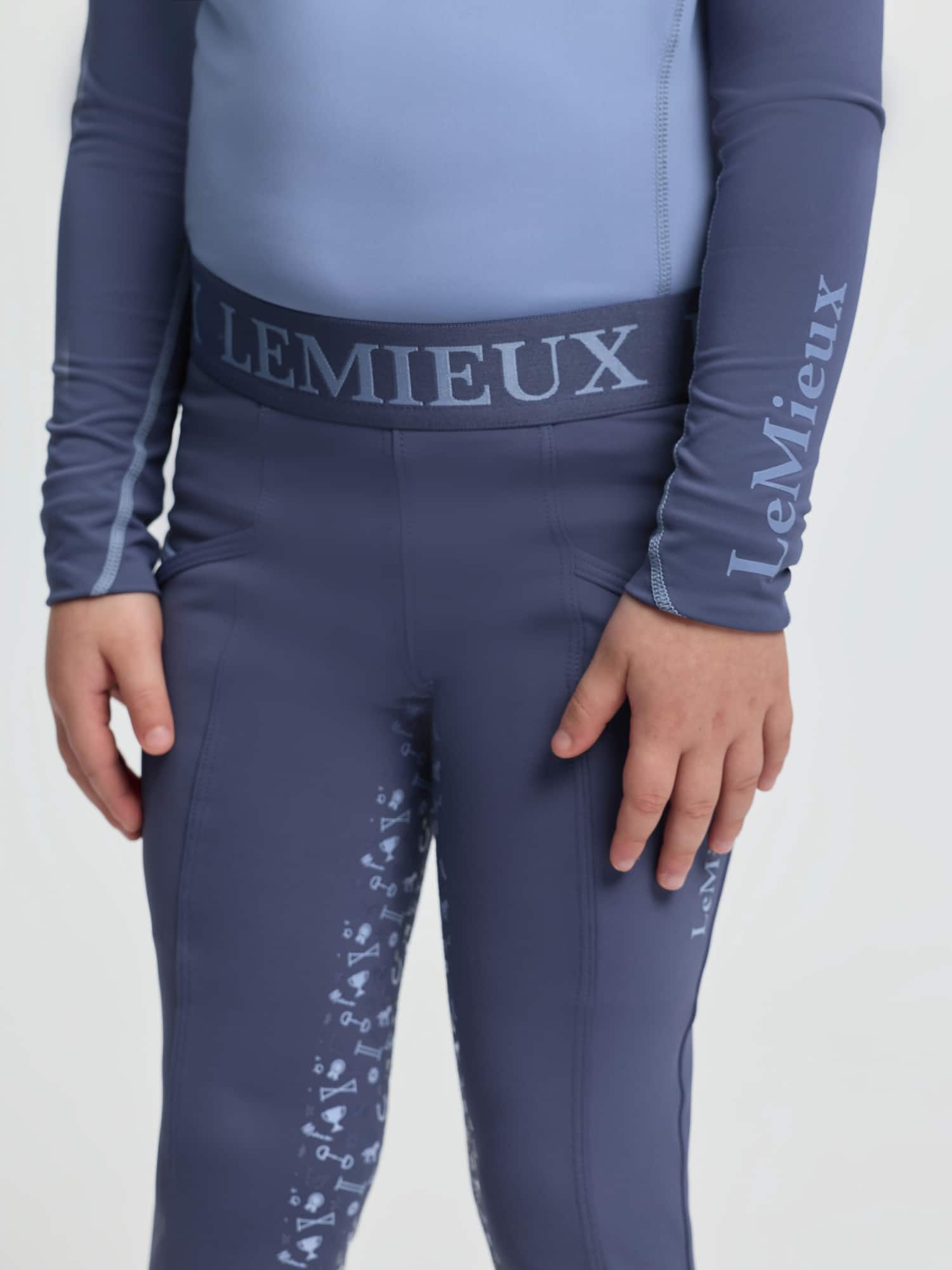 LeMieux Mini Pull On Breech - Shadow image 6