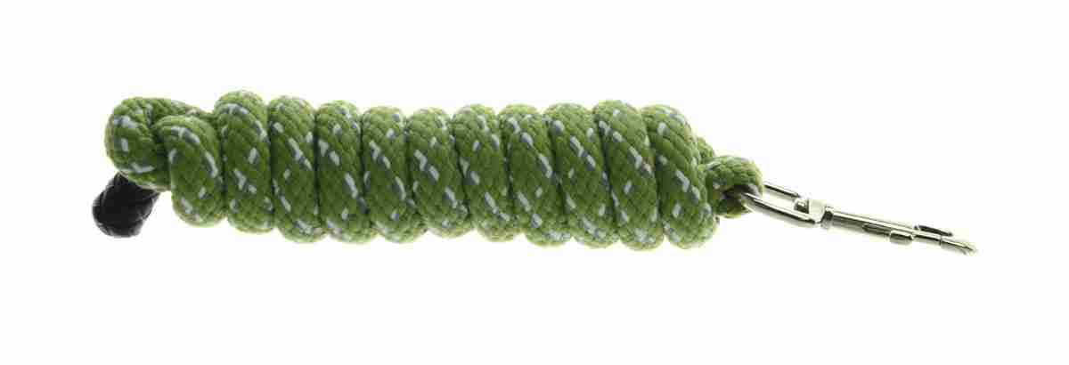 Hy Equestrian Fleck Lead Rope - Green image