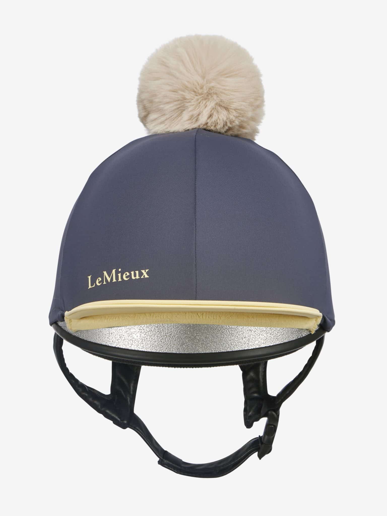 LeMieux Pom Hat Silk - Dusk/Mimosa image 0
