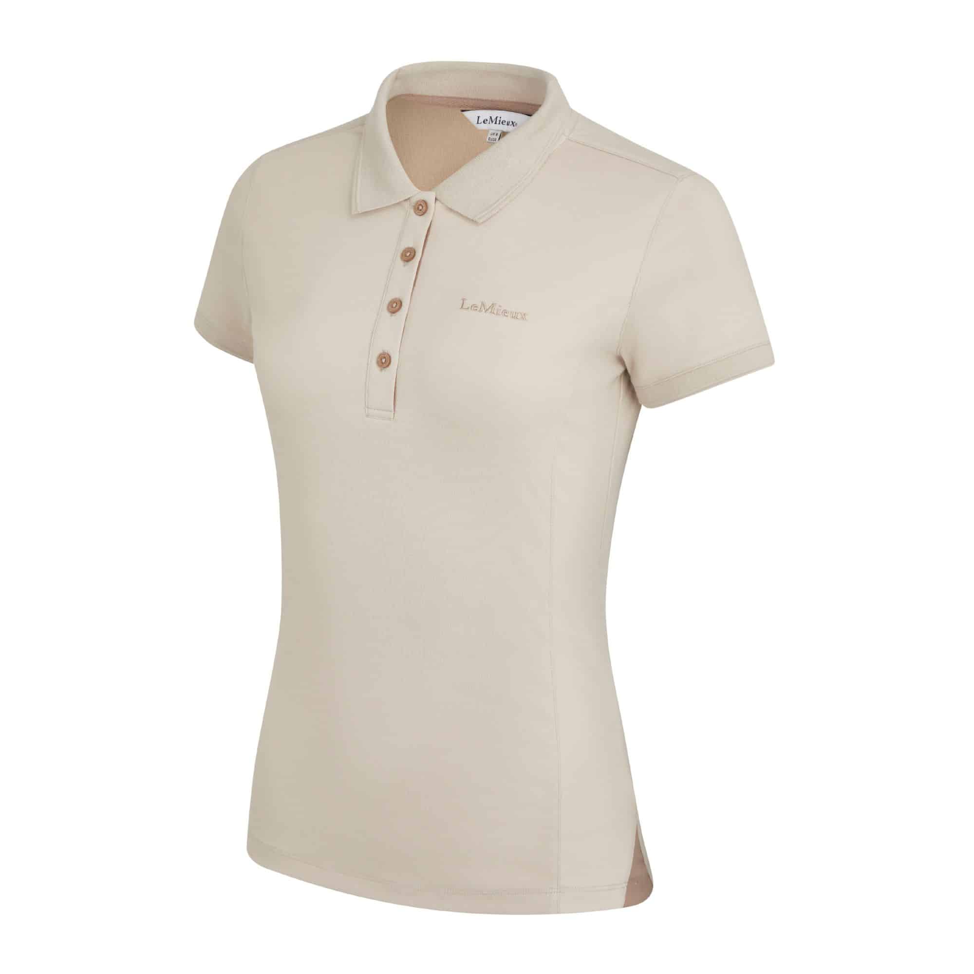 LeMieux Classique Polo Shirt - Stone image 0